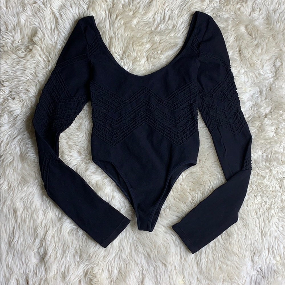 Macrame Long Sleeve Bodysuit